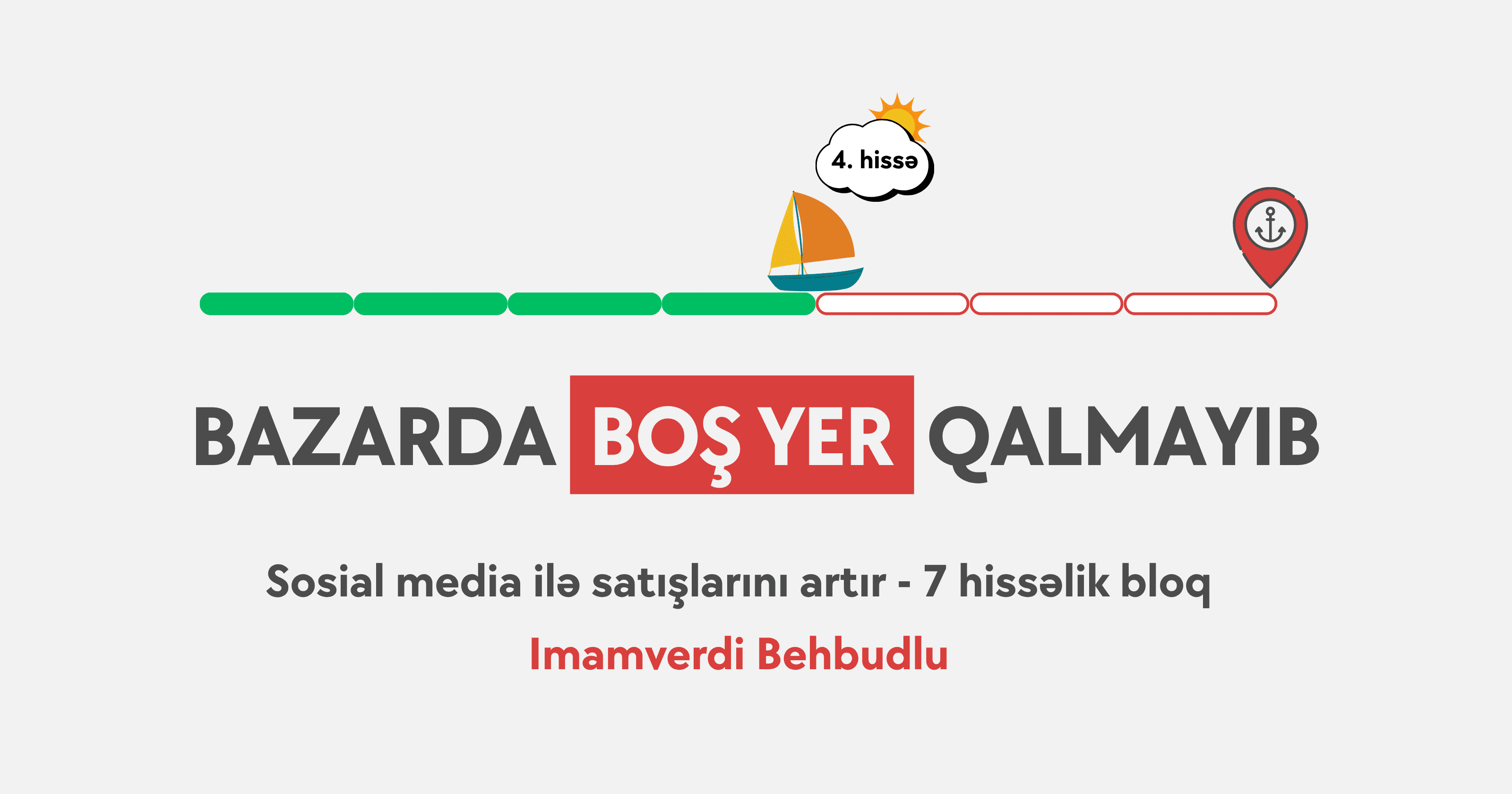 SMM dərsləri 04 -Bazarda boş yer qalmayıb